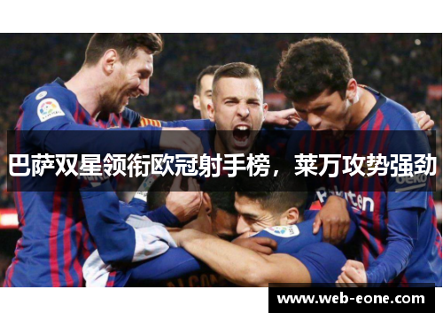 巴萨双星领衔欧冠射手榜，莱万攻势强劲