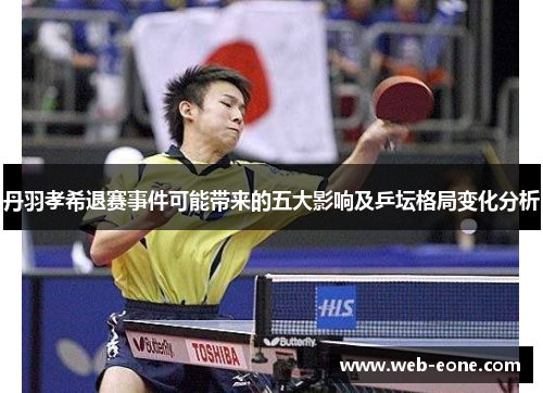 丹羽孝希退赛事件可能带来的五大影响及乒坛格局变化分析
